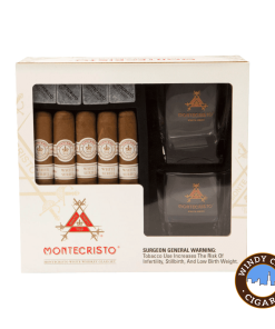 Montecristo White Whiskey Glass