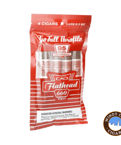 CAO Flathead Full Throttle Cigars (6 X 60) - Pack of 4