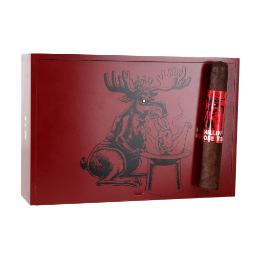 Chillin Moose Too Robusto Cigars (5 X 50) - Box of 20