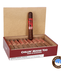 Chillin Moose Too Robusto Cigars (5 X 50) - Box of 20