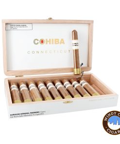 Cohiba Connecticut Robusto Tubo Cigars (5 X 50) - Box of 10