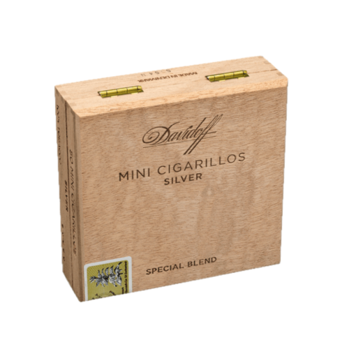 Davidoff Mini Cigarillos Silver (3 1/2 X 15) - Box of 50