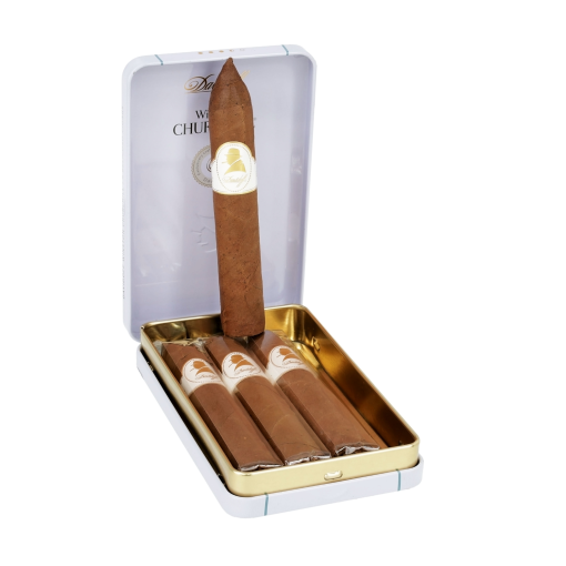 Davidoff Winston Churchill Belicoso Cigars (4 1/2 X 46) - 5/4