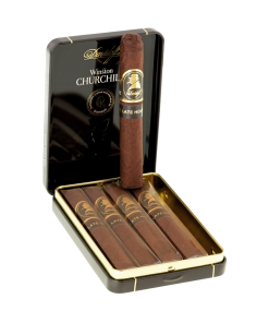 Davidoff Winston Churchill Late Hour Petit Panatela Cigars (4 X 38) - 5/5