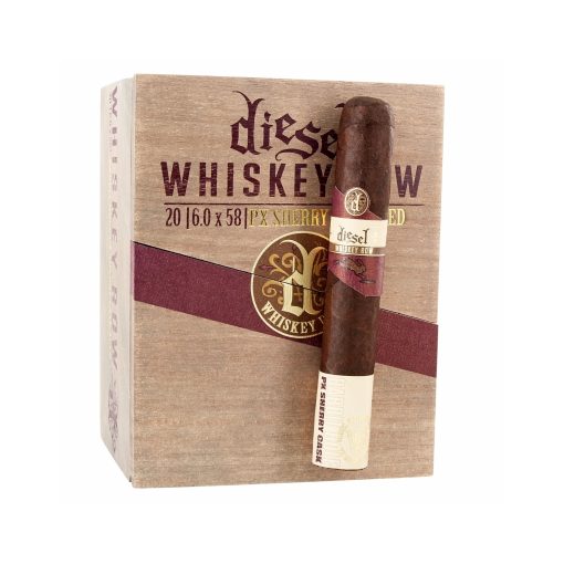 Diesel Whiskey Row Sherry Cask Gigante Cigars (6 X 58) - Box of 20