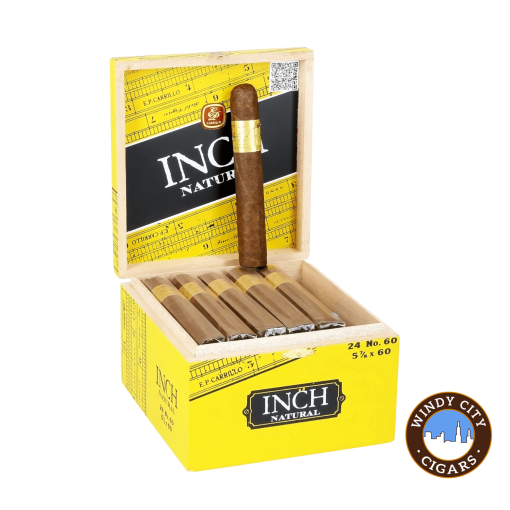 EP Carrillo Inch Natural No.60 Cigars (5 7/8 X 60) - Box of 24