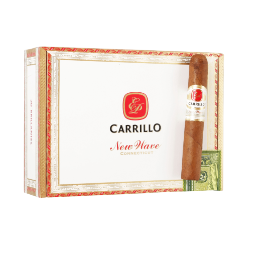 EP Carrillo New Wave Connecticut Brillantes Cigars (5 X 50) - Box of 20