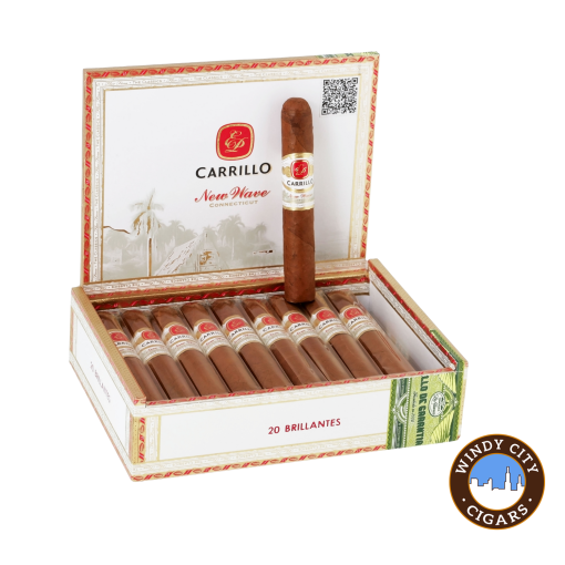 EP Carrillo New Wave Connecticut Brillantes Cigars (5 X 50) - Box of 20