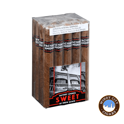 Factory Smokes Sweet Robusto Cigars (5 X 54) - Bundle of 20