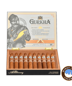 Gurkha 35th Anniversary Piramide Cigars (6 1/4 x 52) - Box of 10