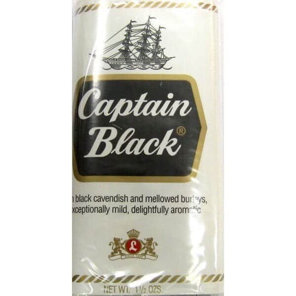 Captain Black White Pipe Tobacco 1.5 oz 5-Pack