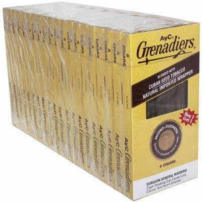 AyC Grenadiers Dark Buy 60 get 60 cigars FREE 20/6 pack