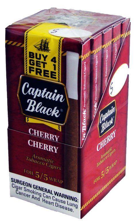 Captain Black Mini Tip Cherry Cigars