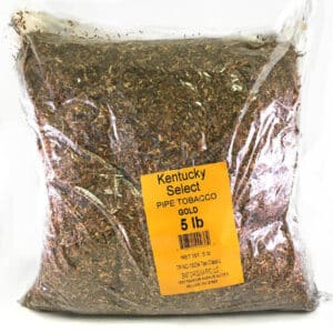bag of Kentucky Select (Gold) Pipe Tobacco